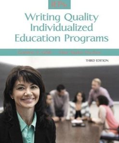 IEPs Writing Quality Individualized Education Programs 3rd by Gordon S Gibb