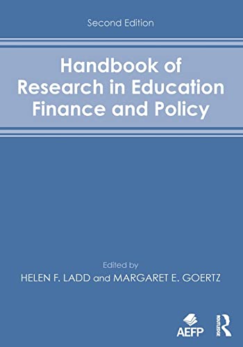 Handbook of Research in Education Finance and Policy 8211 2nd