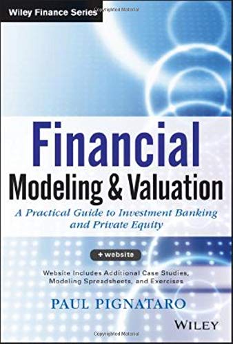 Financial Modeling and Valuation A Practical Guide to Investment Banking and Private Equity 8211 1st