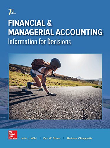 Financial and Managerial Accounting 7th Test Bank Solutions Instructors Resource Manual Presentations