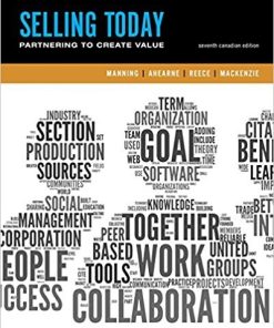 Selling Today Creating Customer Value Seventh 7th Canadian