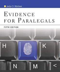 Evidence for Paralegals Aspen College Series 5th