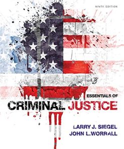 Essentials of Criminal Justice 8211 9th