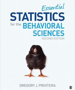 Essential Statistics for the Behavioral Sciences 8211 2nd