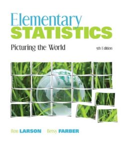 Elementary Statistics Picturing the World 5th
