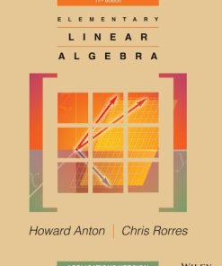 Elementary Linear Algebra Applications Version