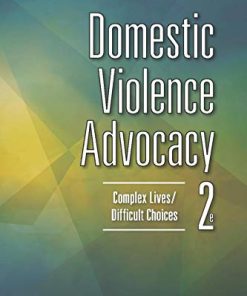 Domestic Violence Advocacy Complex LivesDifficult Choices 8211 2nd