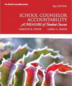 School Counselor Accountability A MEASURE of Student Success 3rd