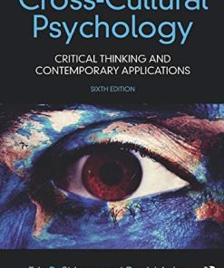 CrossCultural Psychology Critical Thinking and Contemporary Applications 8211 6th