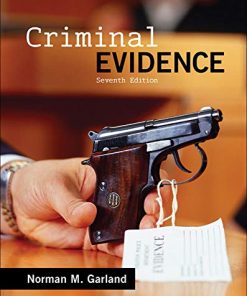 Criminal Evidence 8211 7th