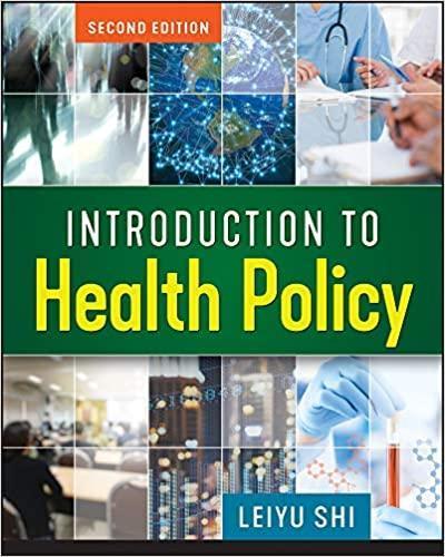Introduction To Health Policy 2Nd