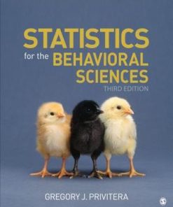 Statistics For The Behavioral Sciences 3Rd