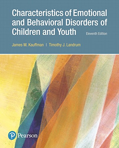 Characteristics of Emotional and Behavioral Disorders of Children and Youth 8211 11th