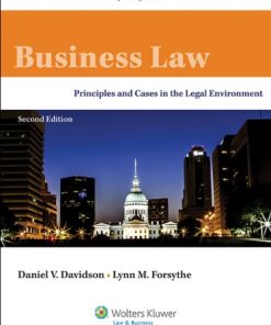 Business Law Principles and Cases in the Legal Environment Aspen College Series 2nd