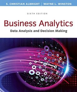 Business Analytics Data Analysis 038 Decision Making 8211 6th
