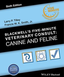 Blackwell8217s FiveMinute Veterinary Consult Canine and Feline 8211 6th