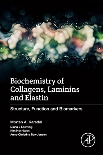 Biochemistry of Collagens Laminins and Elastin Structure Function and Biomarkers