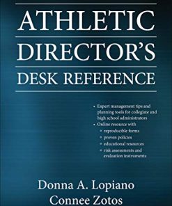 Athletic director8217s desk reference