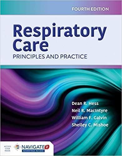 Respiratory Care Principles And Practice Principles And Practice 4Th