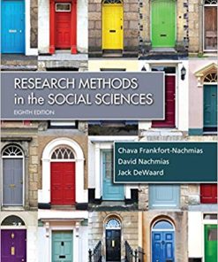 Research Methods for the Social Sciences Eighth 8th