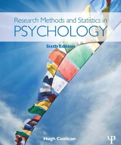 Research Methods and Statistics in Psychology 6th 6E