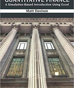 Quantitative Finance A SimulationBased Introduction Using Excel