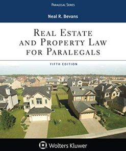 Real Estate and Property Law for Paralegals Aspen Paralegal Series 5th