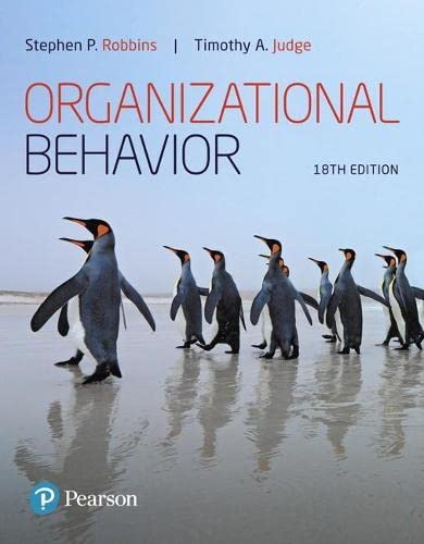 Organizational Behavior 18th by Stephen Robbins