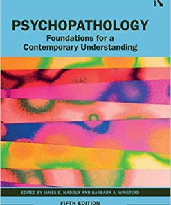 Psychopathology Foundations for a Contemporary Understanding 5th