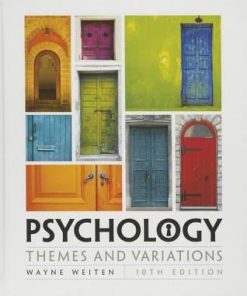 Psychology Themes And Variations 10Th