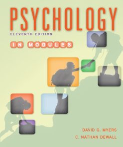 Psychology in Modules 11th 11E David Myers