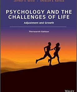 Psychology And The Challenges Of Life 13th