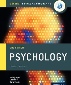 Psychology 2nd 2E Alexey Popov Lee Parker Darren Seath