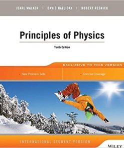 Principles of Physics 10th by Robert Resnick