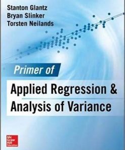 Primer Of Applied Regression Analysis Of Variance 3Rd