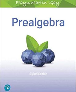 Prealgebra 8th by MartinGay K Elayn