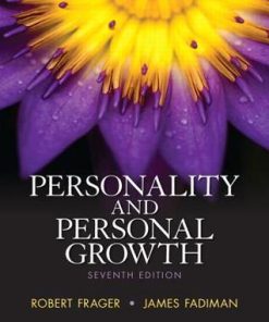 Personality And Personal Growth 7Th