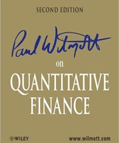 Paul Wilmott on Quantitative Finance 3 Volume Set 2nd