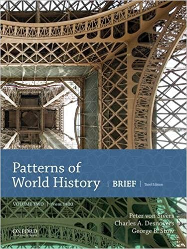 Patterns of World History Brief Third Volume Two from 1400 3rd