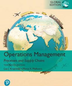 Operations Management Processes and Supply Chains 13th 13E