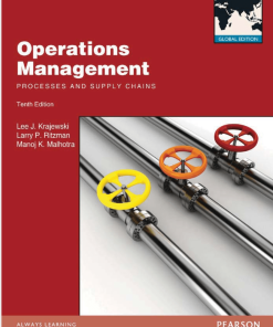 Operations Management Processes And Supply Chains 10Th