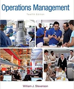 Operations Management 12th by William Stevenson