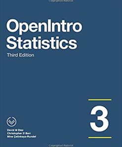 OpenIntro Statistics 3rd 3E David Diez