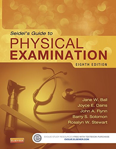 Seidels Guide to Physical Examination Mosbys Guide to Physical Examination 8th