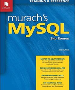 Murach8217s MySQL 3rd by Joel Murach