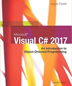 Microsoft Visual C An Introduction to ObjectOriented Programming 7th