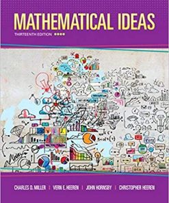 Mathematical Ideas 13th by Charles D Miller