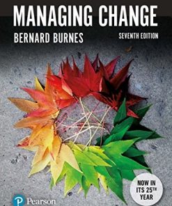 Managing Change 7th by Bernard Burnes