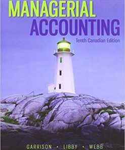Managerial Accounting 10Th Canadian