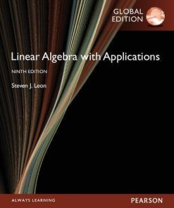 Linear Algebra With Applications 9Th